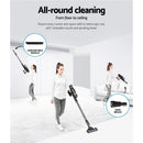 Devanti Stick Vacuum Cleaner Brushless Cordless 350W Grey - RnR Galore