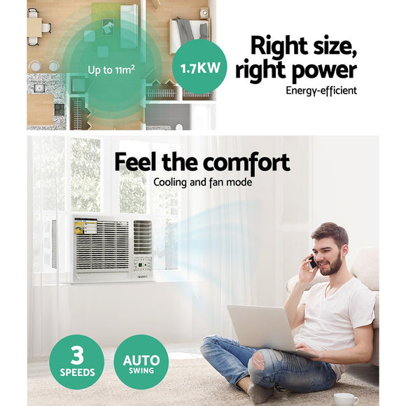 Devanti Window Air Conditioner 1.7kW - RnR Galore