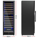 Devanti Wine Fridge Cooler Dual Zone 154 Bottles - RnR Galore