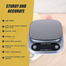 Digital Kitchen Scale LCD Electronic Postal Food Weight Scales 10kg/1g - RnR Galore