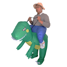 DINO Fancy Dress Inflatable Suit - Fan Operated Costume - RnR Galore