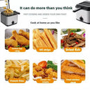 Electric Deep Fryer 2.5L French Frie Machine Oil Hot Pot Fried Chicken Grill - RnR Galore