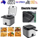Electric Deep Fryer 2.5L French Frie Machine Oil Hot Pot Fried Chicken Grill - RnR Galore