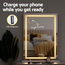 Embellir Bluetooth Makeup Mirror 58x80cm Hollywood Vanity with LED Light Crystal - RnR Galore