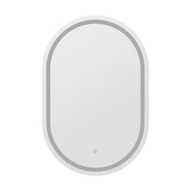 Embellir LED Wall Mirror With Light 50X75CM Bathroom Decor Oval Mirrors Vanity - RnR Galore