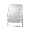 Embellir Makeup Mirror 40x50cm Hollywood Vanity with LED Light Rotation Tabletop - RnR Galore