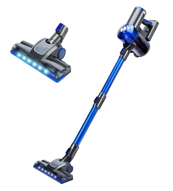 Enigma V8 22.2v Cordless Stick Vacuum Cleaner Blue + Toolkit - RnR Galore