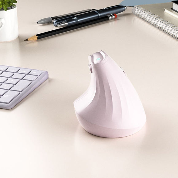 Ergonomic Vertical Mouse - Multi - Device Bluetooth5.0 & 2.4G Wireless, Adjustable DPI, Silent Click(green) - RnR Galore