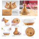 Essential Oil Aroma Diffuser Tulip Light Wood - Ultrasonic Mist Humidifier - RnR Galore