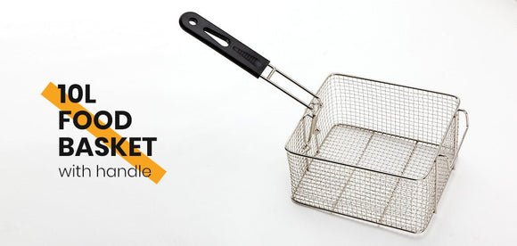 EuroChef Commercial Electric Deep Fryer Frying Basket Chip Cooker Fry Scoop - RnR Galore