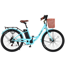 Everfit 26" Electric Bike City Bicycle eBike e - Bike Commuter w/ Battery BL - RnR Galore