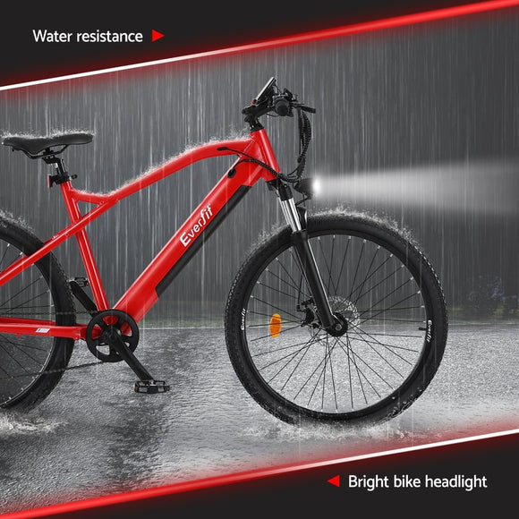 Everfit 26 Inch Electric Bike Mountain Bicycle eBike Built - in Battery 250W - RnR Galore