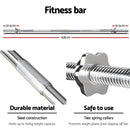 Everfit 78kg Barbell Set Weight Plates Bar Lifting Bench 168cm - RnR Galore