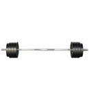 Everfit 78kg Barbell Set Weight Plates Bar Lifting Bench 168cm - RnR Galore