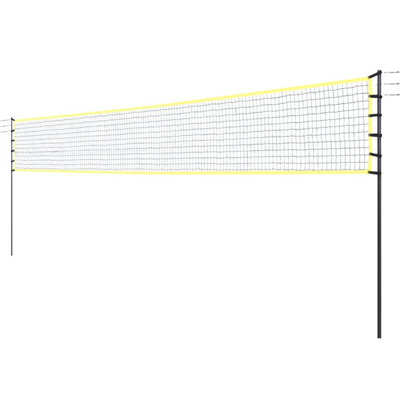 Everfit 9M Portable Volleyball Net Set with Ball Boundary Lines Badminton Tennis - RnR Galore