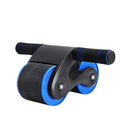 Everfit Ab Roller Automatic Rebound Abdominal Wheel Home Gym Workout Blue - RnR Galore