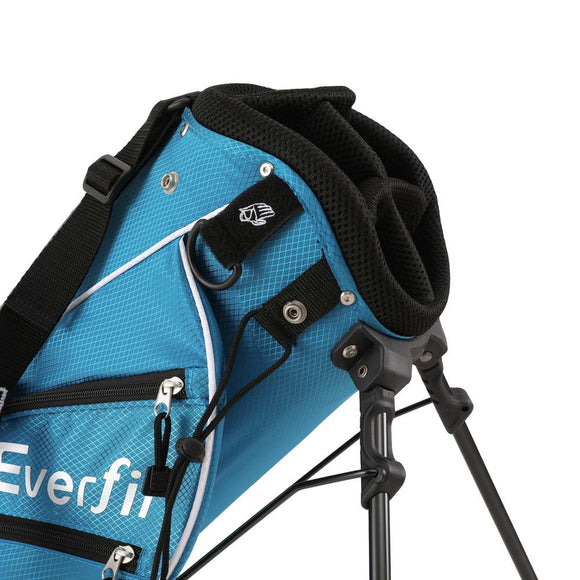Everfit Golf Clubs Set Junior Right Handed Golf Wedges Iron Golf Stand Bag - RnR Galore