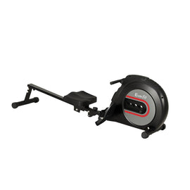 Everfit Rowing Machine Rower Elastic Rope Resistance Fitness Home Cardio Black - RnR Galore