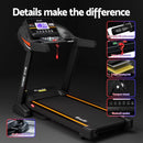 Everfit Treadmill Electric Auto Incline Home Gym Fitness Exercise Machine 490mm - RnR Galore