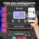 Everfit Treadmill Electric Home Gym Fitness Exercise Machine w/ Sit Up Bar 420mm - RnR Galore