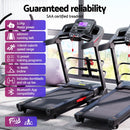 Everfit Treadmill Electric Home Gym Fitness Exercise Machine w/ Sit Up Bar 480mm - RnR Galore