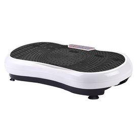Everfit Vibration Machine Platform Vibrator Resistance Rope Home Fitness White - RnR Galore