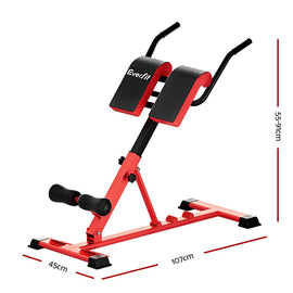Everfit Weight Bench Adjustable Roman Chair 10 in 1 Home Gym Fitness 200kg - RnR Galore