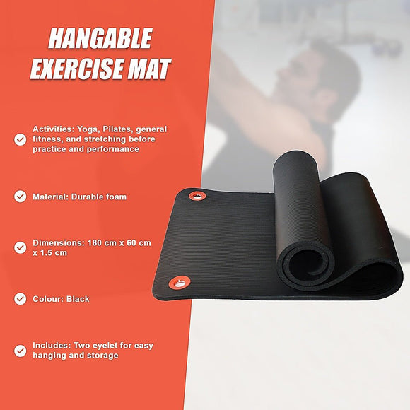 Eyelet Hanging Exercise Mat - RnR Galore