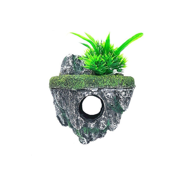 Fish Tank Aquascape Hoverstone Decoration Natural Rock Landscaping for Aquarium - L - RnR Galore