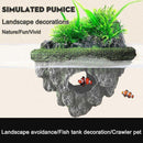 Fish Tank Aquascape Hoverstone Decoration Natural Rock Landscaping for Aquarium - L - RnR Galore