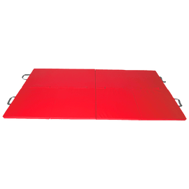 Folding Red Exercise Mat – Gymnastics, Martial Arts, Yoga, Karate & Judo Training - RnR Galore