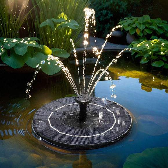 Gardeon Floating Solar Pond Water Fountain Pump Submersible Fountains 250L/H - RnR Galore