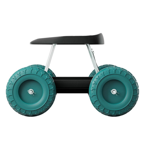 Gardeon Garden Cart Rolling Stool with Wheels Gardening Helper Seat Farm Yard - RnR Galore