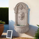 Gardeon Solar Fountain Water Feature Wall Mount Garden Fountains 77CM Beige - RnR Galore