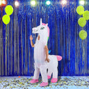 Giant Unicorn Fancy Dress Fan Inflatable Costume Suit - RnR Galore