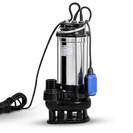 Giantz 2000W Submersible Dirty Water Pump Bore Tank Well Steel Automatic - RnR Galore