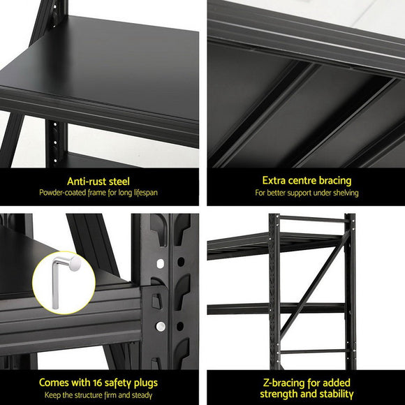 Giantz 2Mx2M Warehouse Shelving Garage Rack - RnR Galore