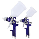 Giantz 2PC HVLP Spray Gun Paint Gun Gravity Feed 0.8mm 1.4,mm Nozzles Included - RnR Galore