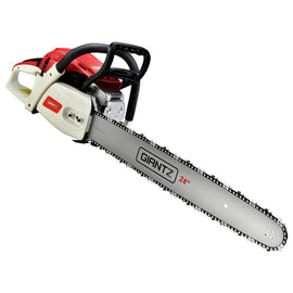 Giantz Chainsaw Petrol 92CC 24" Bar Commercial E - Start Pruning Chain Saw - RnR Galore