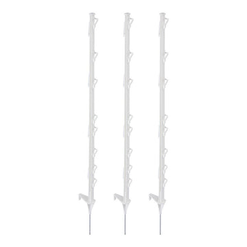 Giantz Electric Fence Posts 20pcs Electric Fence Poly White - RnR Galore