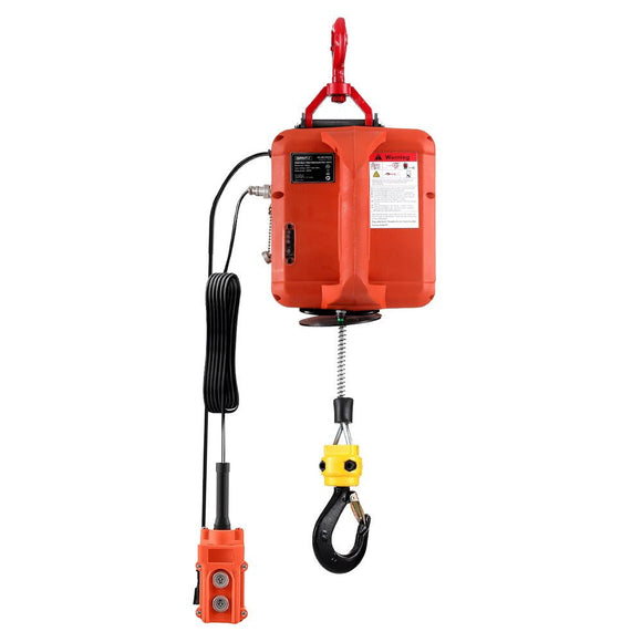 Giantz Electric Hoist Winch 500KG Wired/Wireless Remote Control - RnR Galore