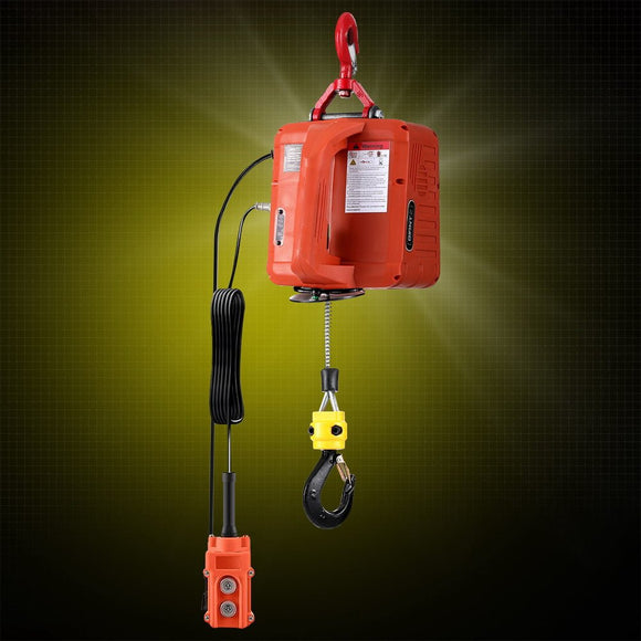 Giantz Electric Hoist Winch 500KG Wired/Wireless Remote Control - RnR Galore