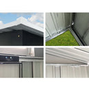 Giantz Garden Shed 2.58x2.07M Sheds Outdoor Storage Workshop Metal Shelter Sliding Door - RnR Galore