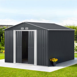 Giantz Garden Shed 3x3M Outdoor Storage Tool Workshop House Shelter - RnR Galore