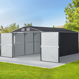 Giantz Garden Shed Sheds Outdoor Storage 3x5.38M Tool Workshop House Shelter - RnR Galore