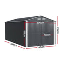 Giantz Garden Shed Sheds Outdoor Storage 3x5.38M Tool Workshop House Shelter - RnR Galore