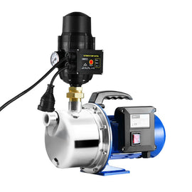 Giantz Garden Water Pump Jet High Pressure Stage Controller Garden Irrigation - RnR Galore