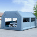 Giantz Inflatable Spray Booth 6X4M Car Paint Tent Filter System Blower - RnR Galore