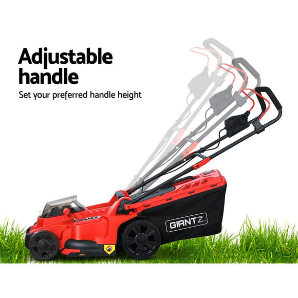Giantz Lawn Mower 37cm Cutting Width Cordless 40V Electric Lawnmower - RnR Galore