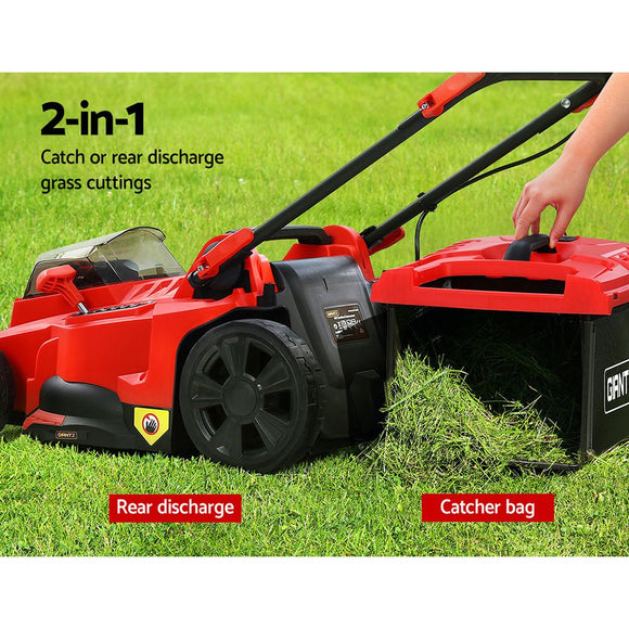 Giantz Lawn Mower 37cm Cutting Width Cordless 40V Electric Lawnmower - RnR Galore